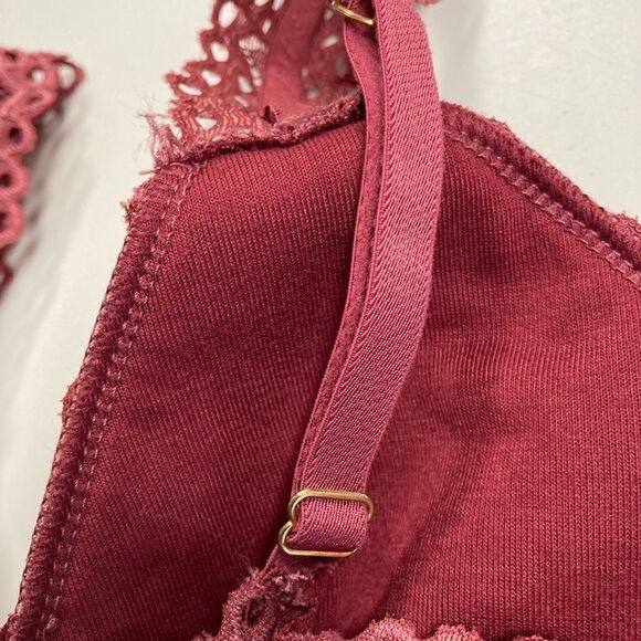 CHARLOTTE RUSSE, plum, bralette, Size Medium - Picture 4 of 12